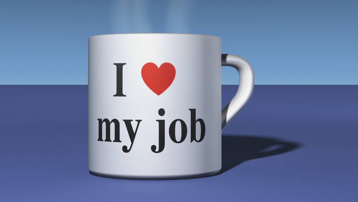 Work satisfaction: If this mug sums you up, then your job must be meeting some of the six top characteristics.
