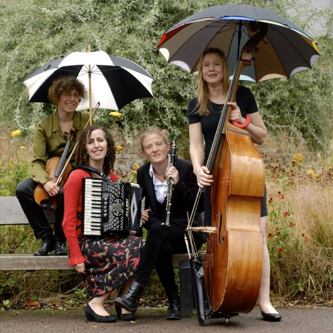 London Klezmer Quartet: Bringing a touch of Eastern Europe to Tamworth.
