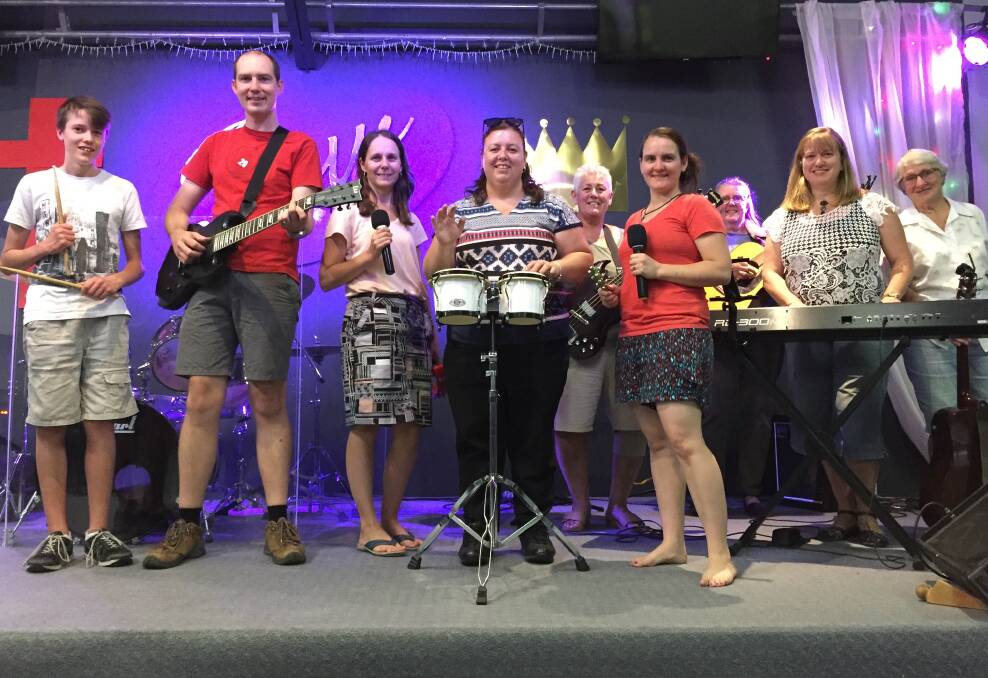 SHOW TIME: Musicians from St Auburn’s Anglican Church, Harvest Christian Centre and Quirindi Christian Fellowship are ready for Carols by Candlelight in Quirindi.