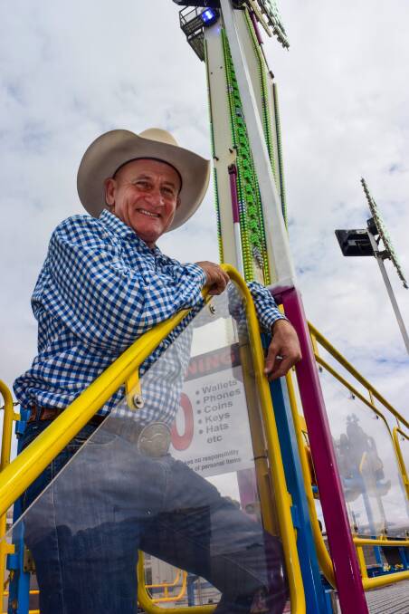 SHOWMAN: Tamworth Show committee member Glenn Morgan says this year's show is all about community and agriculture. Photo: Ella Smith 