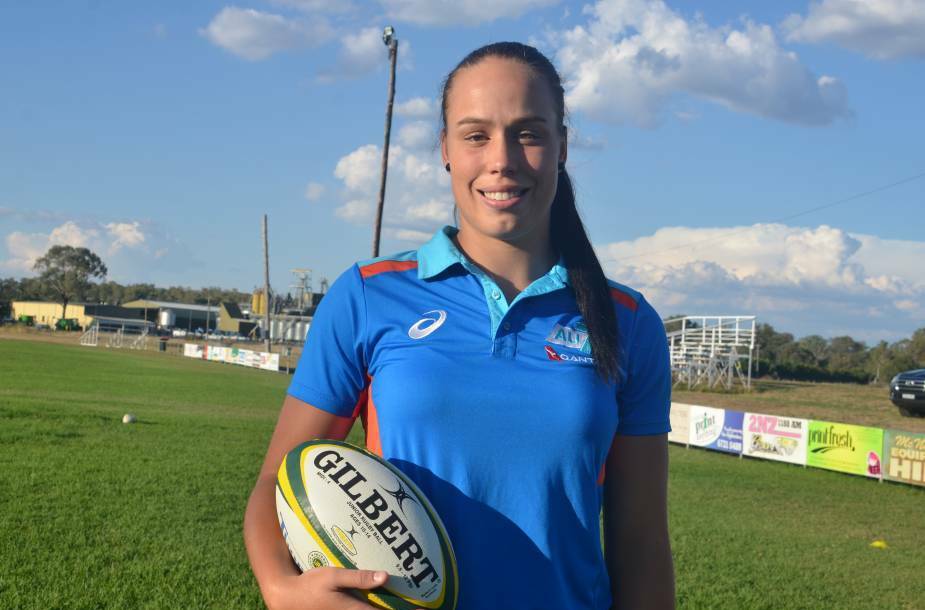 Former Warialda High School student Rhiannon Byers is also part of the Sharks system.