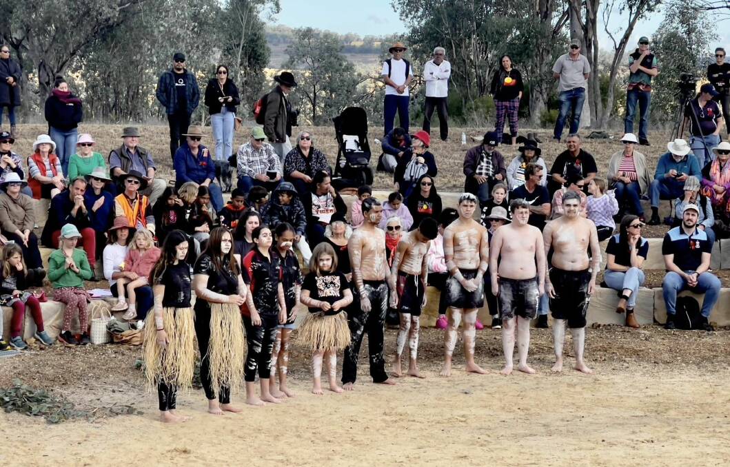 About 500 people turned out for the Myall Creek Memorial gathering at the site near Bingara this year. Pictures supplied by The Friends of Myall Creek committee.