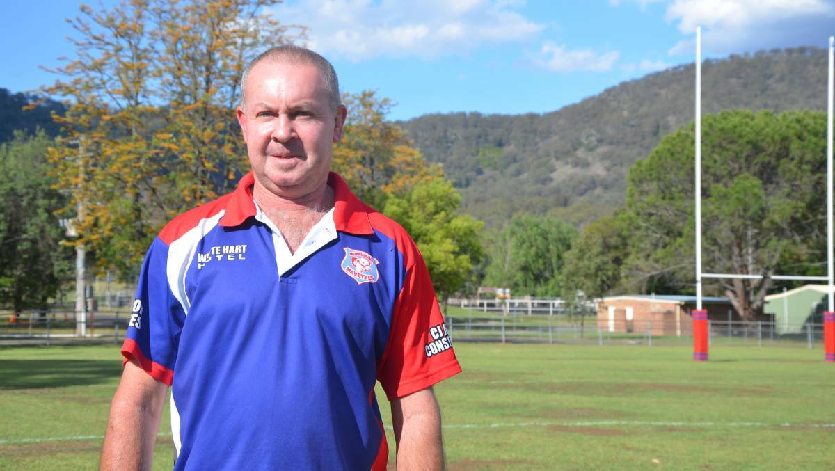 POSITIVE THINKING: Murrurundi president Marty Wilson says the club is taking a glass half-full approach to the current environment.