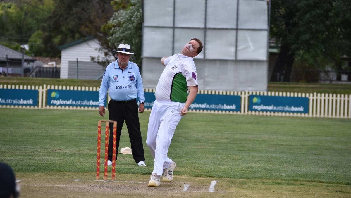 Simon Stubbs claimed three wickets against Easts as City booked their spot in the grand final. 