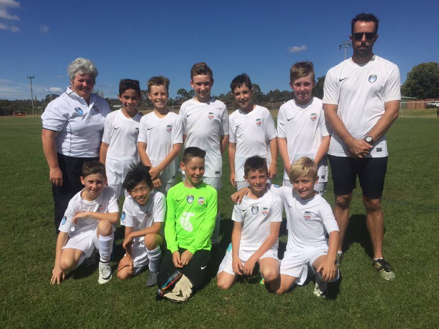 Talented bunch: Northern Inland's under-11s are hard at work in preparation for the June State Championships.  