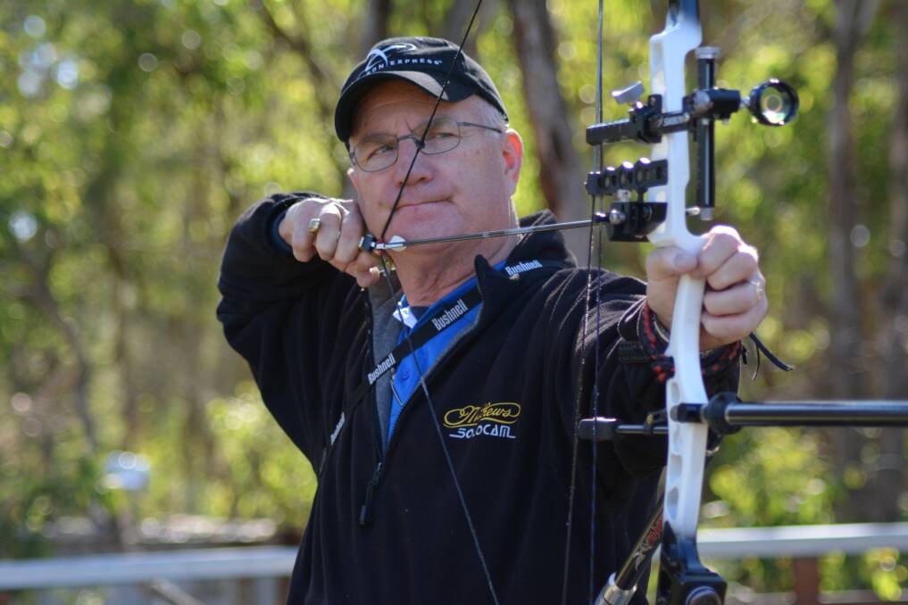 LOCAL HOPE: Dennis Carson is considered a good chance at the State Field Championships in Armidale this weekend.
