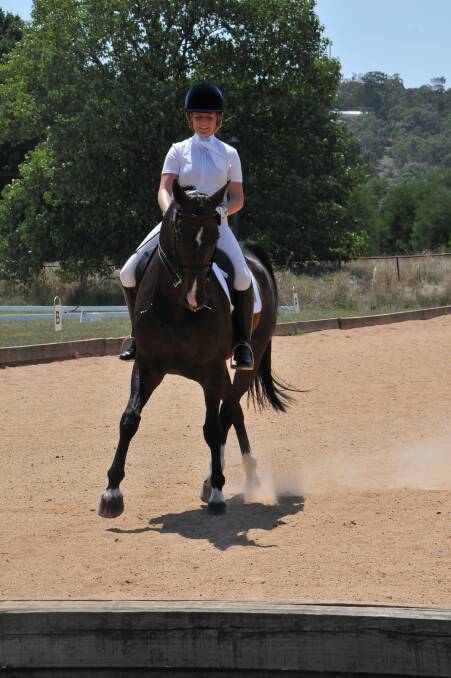 Bumper numbers for dressage club's opening event