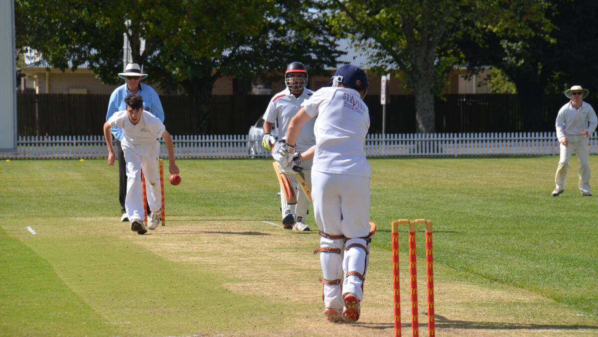 LIMITED OPTIONS: The Ted Mulligan Oval at Guyra will feature first grade matches every week with the lower grades to play on synthetic wickets. 