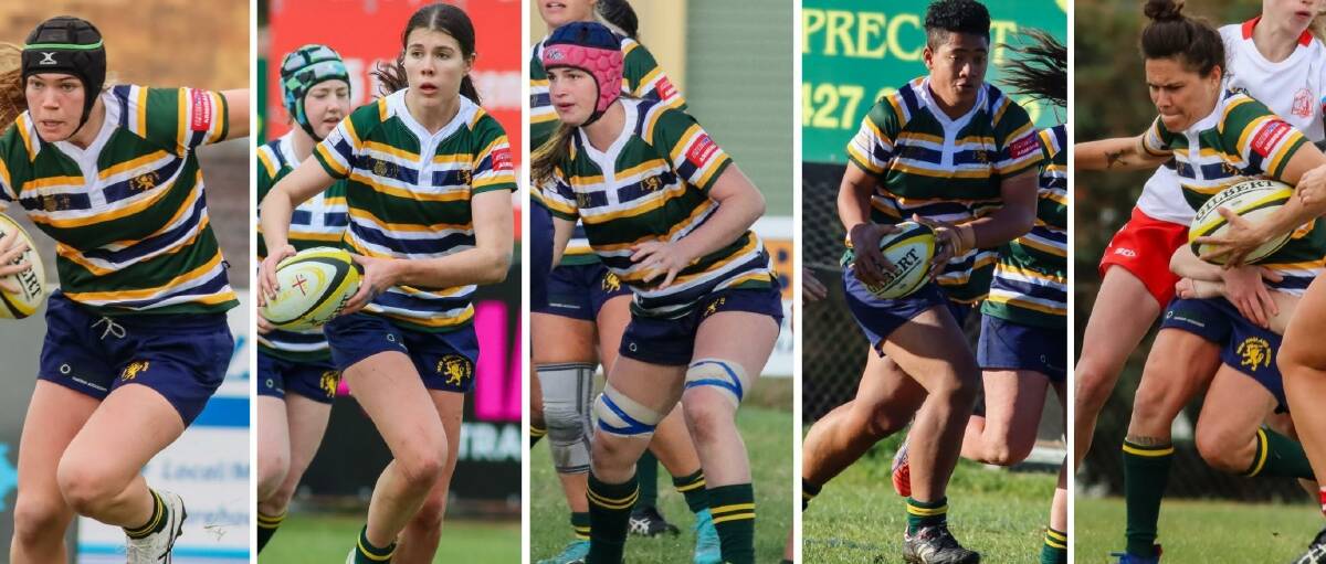 NEXT LEVEL: Tahlia Morgan, Clare Harpley, Charlotte Goldman, Lekah Mohena and Skye Gordon-Briggs have been included in the Corellas squad. Photos: Catherine Stephen