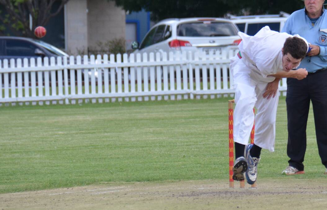 FIVE-FA: Tyson Burey finished with 5-21 from eight overs against Hillgrove. 