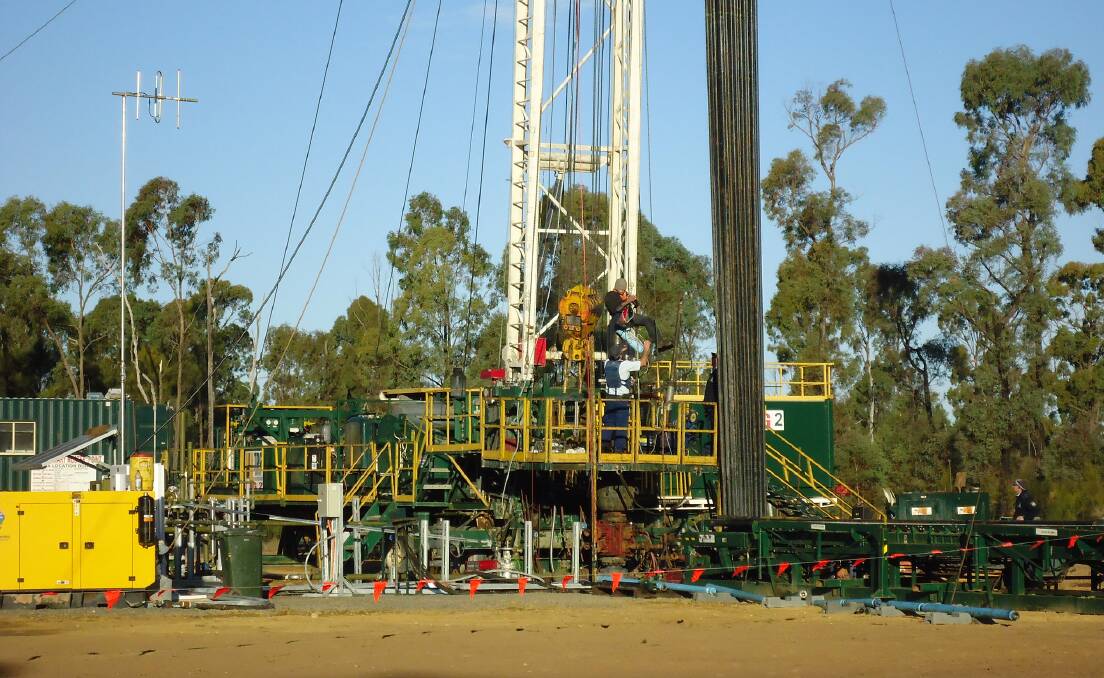 APPROVED: A coal seam gas well in the Pilliga forest. Santos has won conditional approval to sink 850 wells in the area to exptract gas from 1200 metres below the surface. Picture: Lock the Gate Alliance