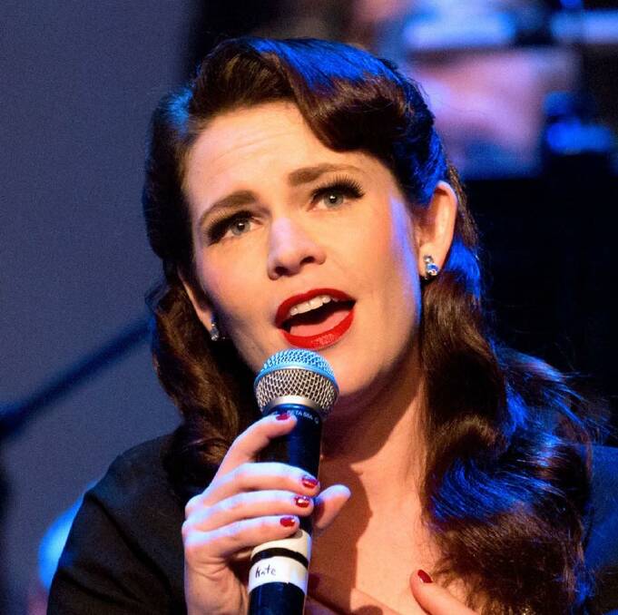SWINGIN' ON A SUNDAY: Vocalist Kate Armstrong. Photo: Supplied