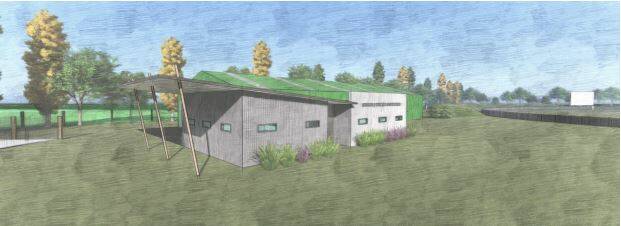 NEW FACILITY: A concept drawing of the Armidale Sportsground cricket project. 