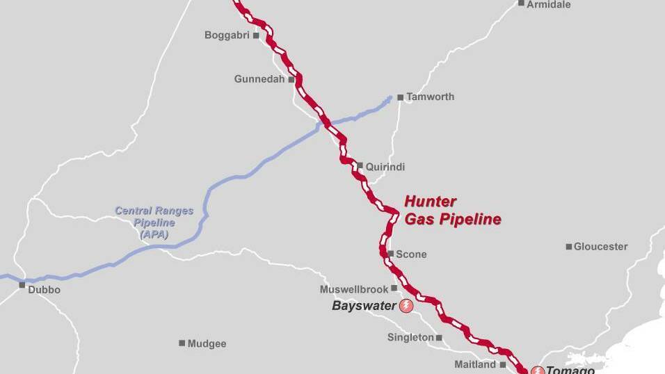 Property acquisition in Hunter gas pipeline saga