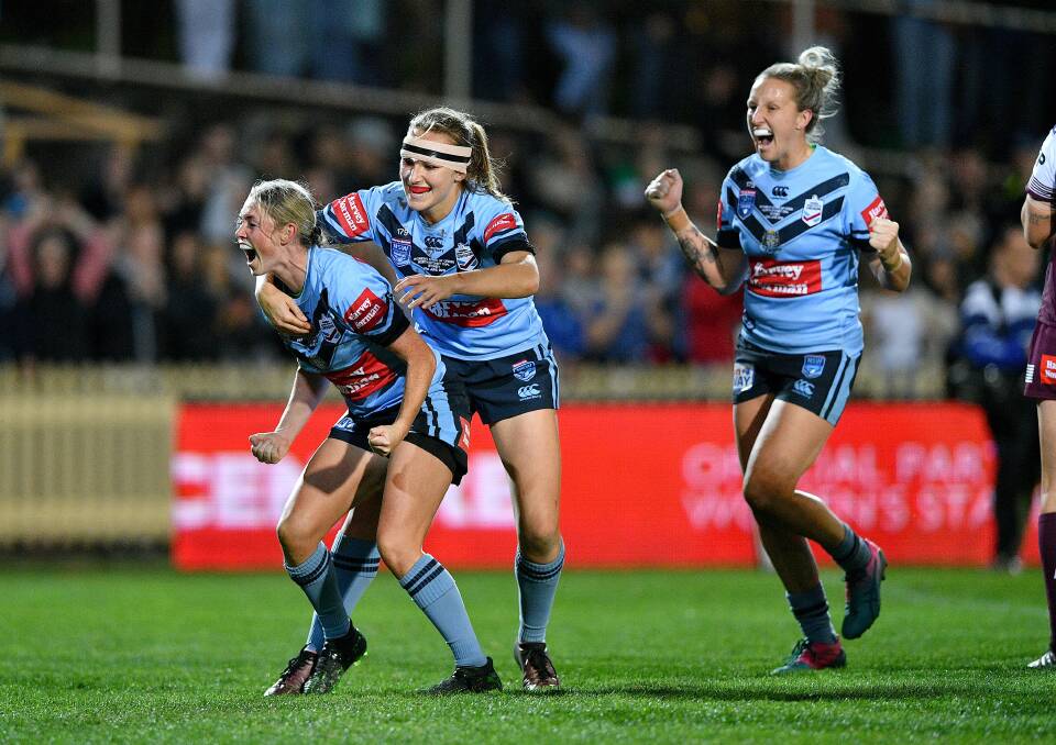 HOMECOMING: NSW halfback and former Helensburgh Tigerlilly Maddie Studdon will return to where it all began with the Dragons this NRLW season. Picture: NRL Photos
