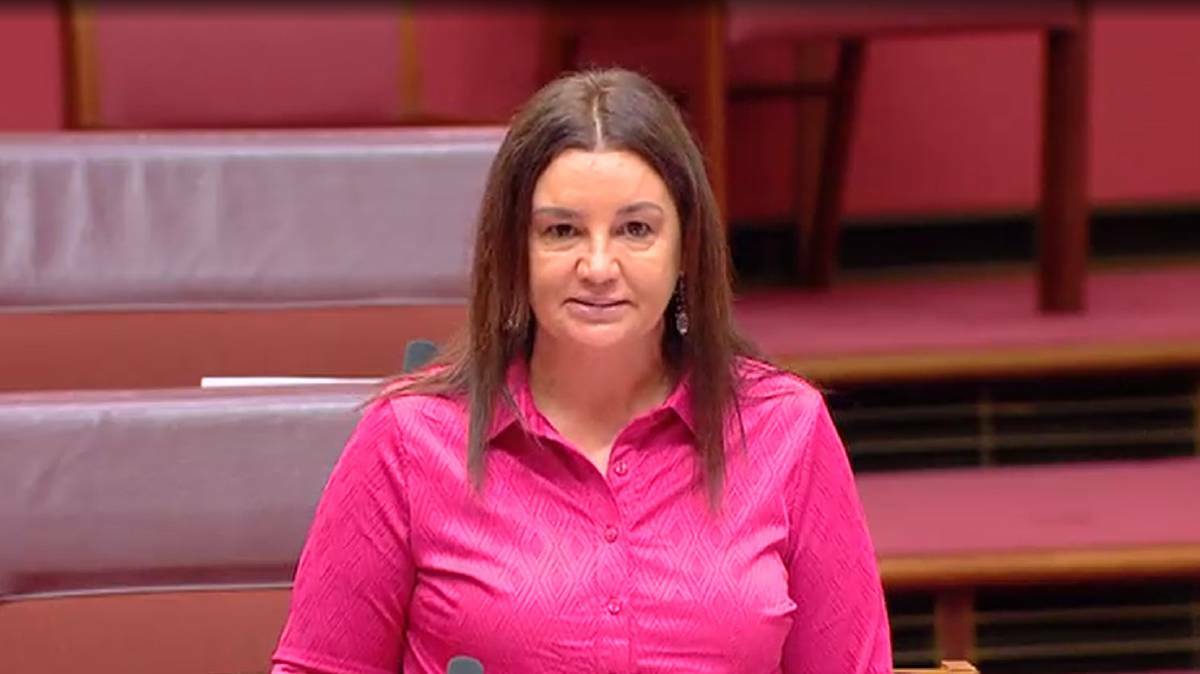 Fired up: Senator Jacqui Lambie says the decision to get vaccinated or not is a choice that has consequences.