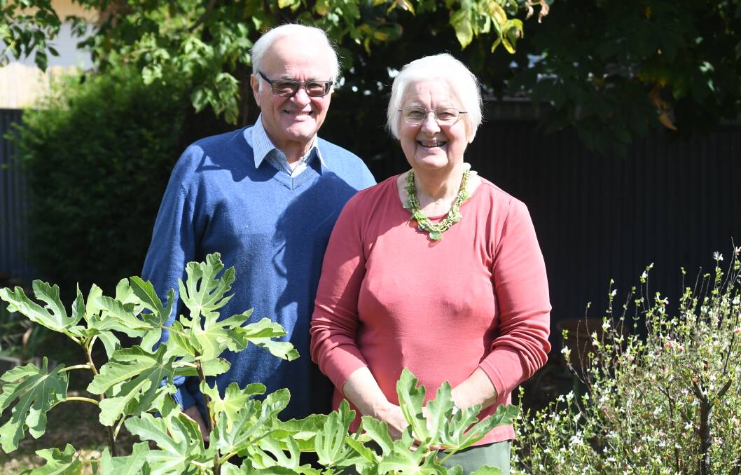 TIME TO CHAT: Noel and Margo Clarke have spoken about Parkinson's Disease and the struggles that come with it. Photo: JUDE KEOGH.