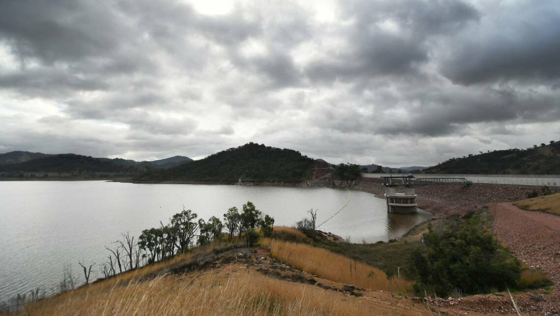 DAM GOOD NEWS: Chaffey Dam is on the up after heavy rain soaked the catchment. Photo: Peter Hardin