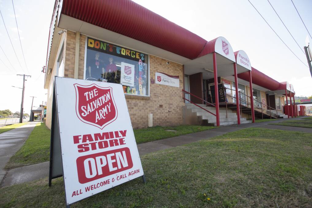 SHOPPERS WELCOME: The Salvation Army Family Store in Tamworth has opened their shopfront to customers, but other op shops and charities are taking a different approach. Photo: Peter Hardin