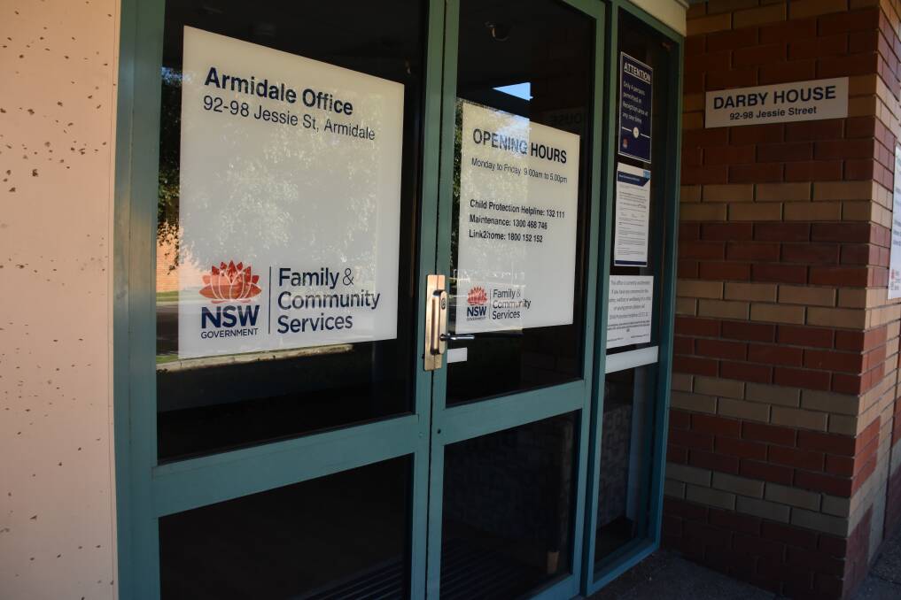 OFFICE CLOSED: The Armidale Community Services Centre was forced to shut its doors for thorough cleaning after a staff member tested positive to COVID-19, forcing co-workers and contacts into isolation. Photo: Laurie Bullock