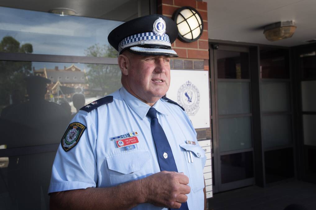 HUGE RISK: Oxley Police Chief Inspector Jeff Budd said a tragedy was narrowly avoided on Tuesday night when a huge flood rescue operations took place. Photo: Peter Hardin