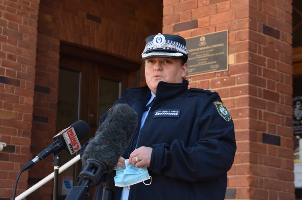KEEP SAFE: Oxley police commander Superintendent Kylie Endemi said residents can rest assured police will maintain presence. Photo: Andrew Messenger