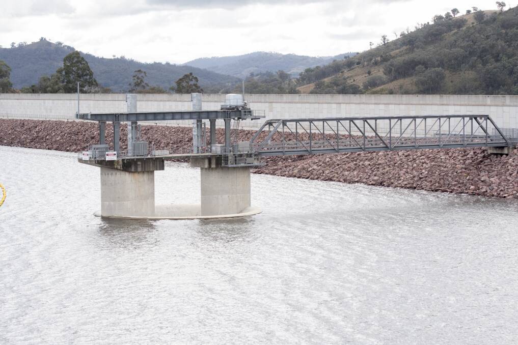 CLOSER: Chaffey Dam has been inching closer and closer to full. Photo: Peter Hardin