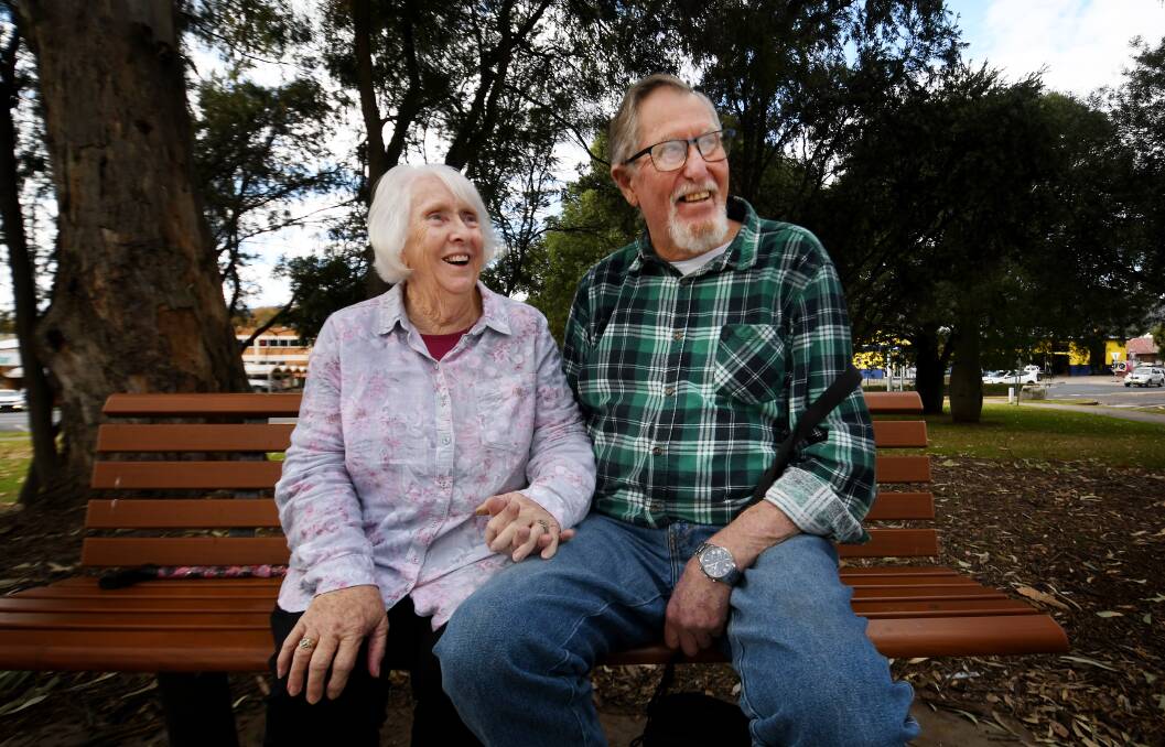 DEDICATED: Di and Don Wyatt have advocated for a better Banksia for five years and were thrilled with the news the adolescent plan would be put into action. Photo: Gareth Gardner