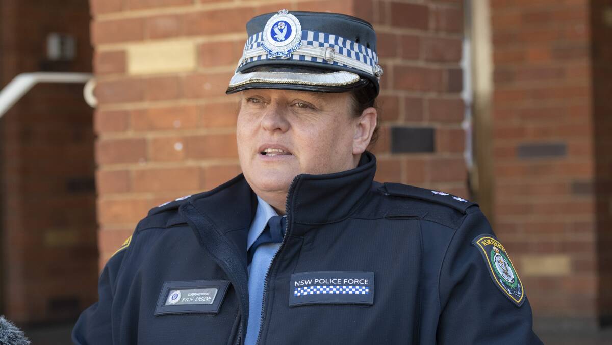 NO MORE: Oxley police commander Superintendent Kylie Endemi. Photo: Peter Hardin 010921PHB014
