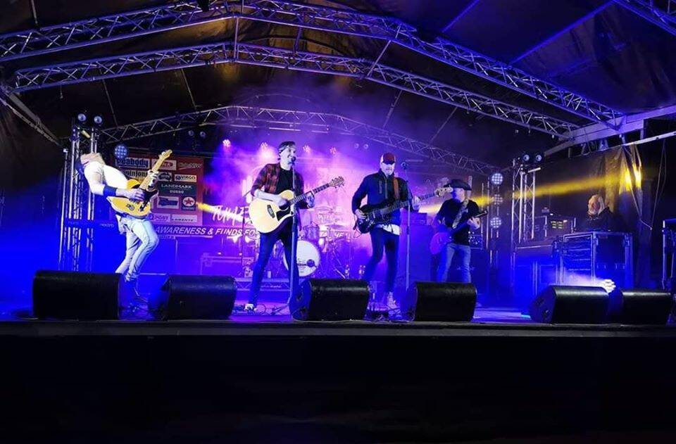 BACK ON STAGE: Hurricane Fall will perform at Wests in Tamworth on Saturday. Photo: Supplied