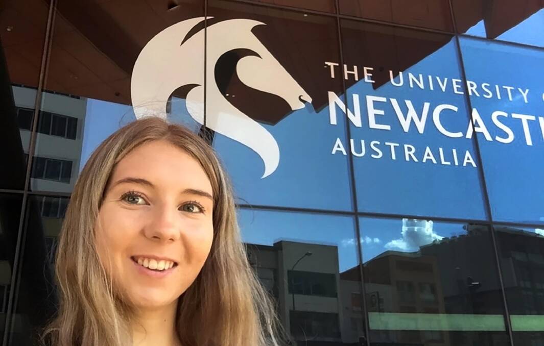 NEW BEGINNINGS: Ex-Quirindi High School student Josie Saunders was one of many school-leavers excited to spread her wings and head to university in the city, but the COVID-19 pandemic called her home. Photo: Supplied