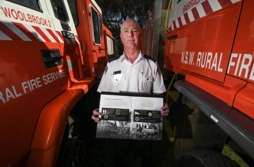 PREPARED: Superintendent Allyn Purkiss said a strong relationship and communication lines between farmers and firies is key. Photo: Gareth Gardner