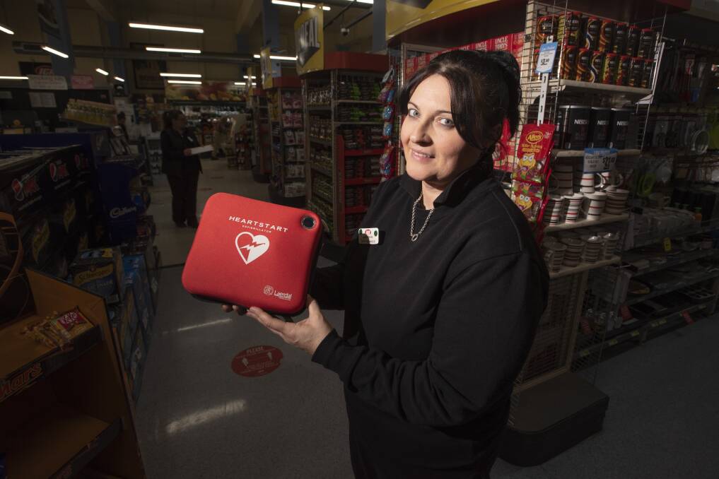 LIFESAVING: Jodie Sing helped bring a man back to life with a defibrillator. Photo: Peter Hardin