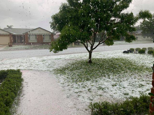 STORMY WEATHER: A severe storm warning has been issued for Tamworth on Thursday, only a day after the city was hit by a wild hail storm. Photo: Rachel Deane