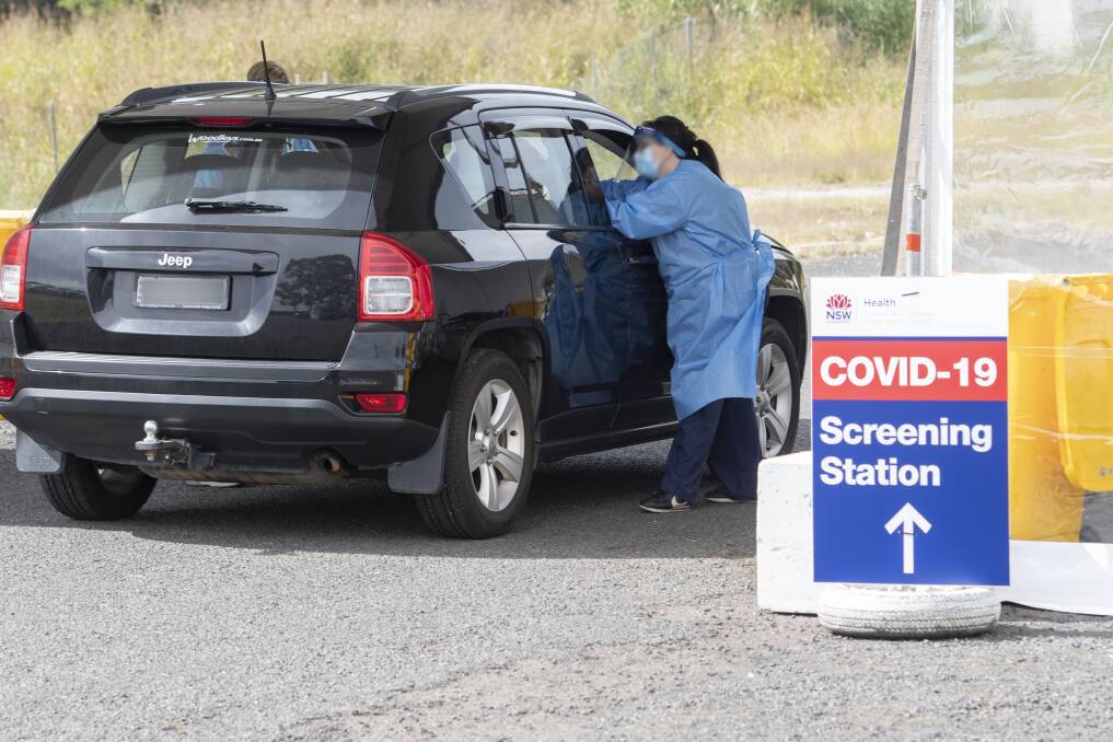 COVID-19 CLINIC: There had been no new coronavirus cases recorded in Tamworth at the latest update, despite increased testing. Photo: Peter Hardin