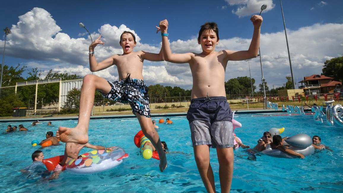 HAPPY DAYS: Tamworth Olympic Pool is set to open in the coming weeks. Photo: Gareth Gardner, file