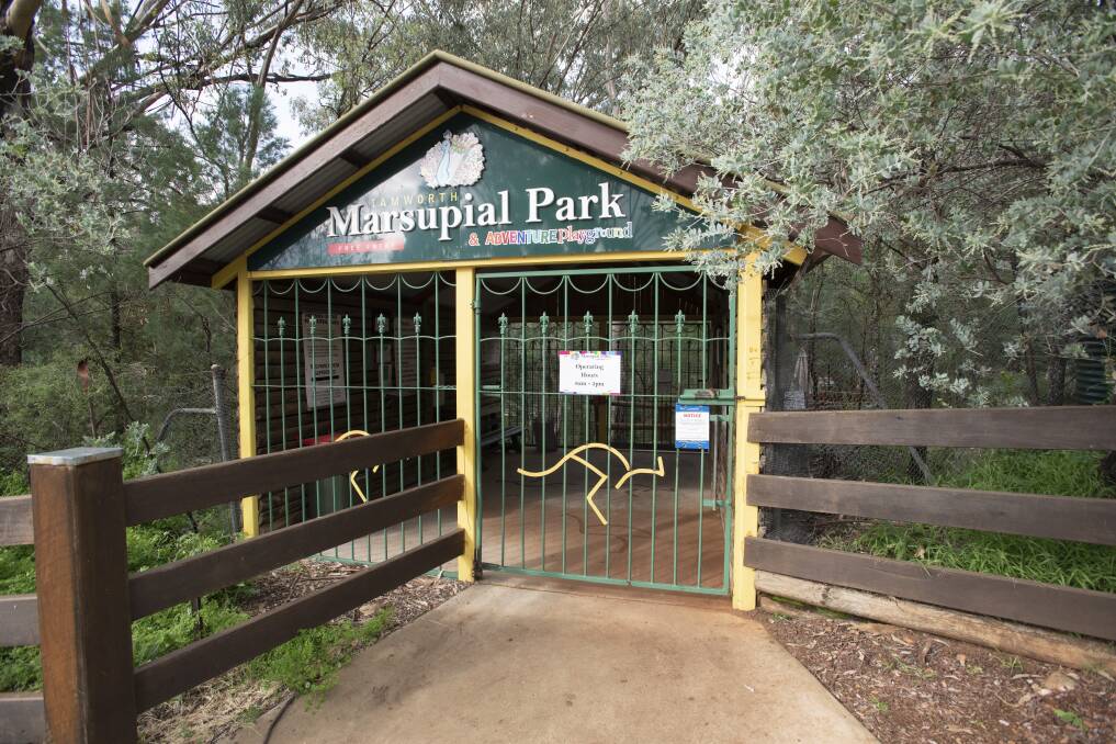 MISSED: Tamworth Marsupial Park and the adventure playground will reopen on Monday when COVID-19 restrictions ease. Photo: Peter Hardin
