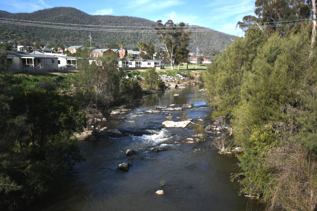 WATER SOURCE: The Peel River is flowing and providing water for the people of Tamworth. Photo: Gareth Gardner