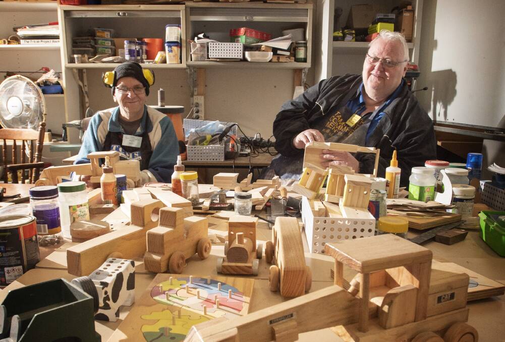 FOR SALE: Tamworth Community Men's Shed will hold a car park sale at the weekend to help raise funds. Photo: Peter Hardin