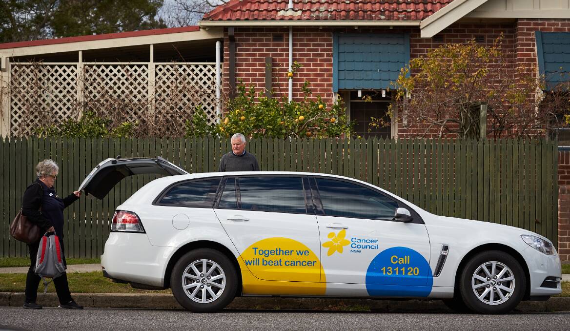 HELP NEEDED: Many local cancer patients rely on community volunteers for help and transport to treatment. Photo: Cancer Council NSW