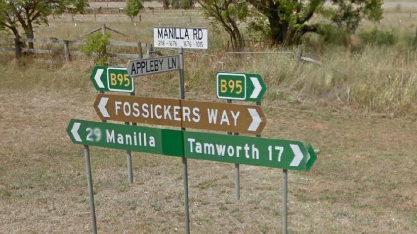 SENTENCE: The offender pointed the rifle towards a group of firefighting volunteers working on the outskirts of Tamworth. Photo: Google Maps