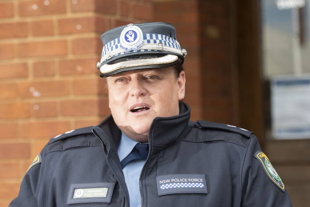 ON WATCH: Oxley police commander Superintendent Kylie Endemi. Photo: Peter Hardin