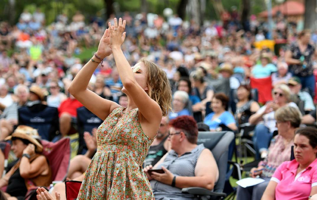 ROCK ON: Tamworth's Australia Day concert will go ahead in 2021, but with some COVID rules in place. Photo: Gareth Gardner, file