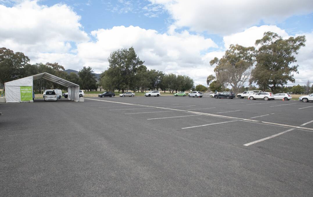 OPENING HOURS: Tamworth's drive-through clinic is now open seven days per week. Photo: Peter Hardin, file