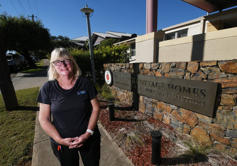 TIMELINE: Tamworth Masonic Village general manager Elizabeth Diebold said she hoped residents would be fully vaccinated by the end of June. Photo: Gareth Gardner 