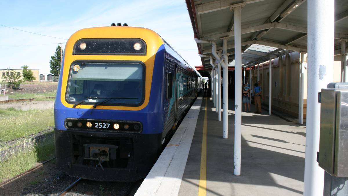 ARRESTED: The Sydney man was found by police at the Armidale train station trying to catch a bus.
