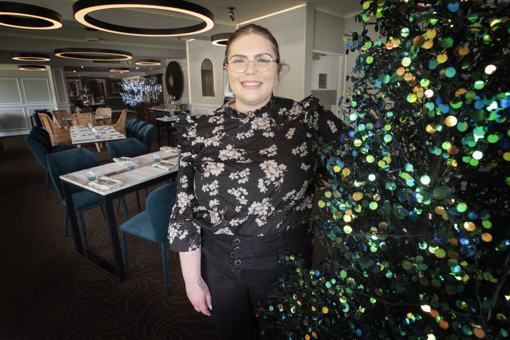 FESTIVE FOOD: Catherine Delaney is looking forward to celebrating her first Christmas serving locals tasty festive meals. Photo: Peter Hardin