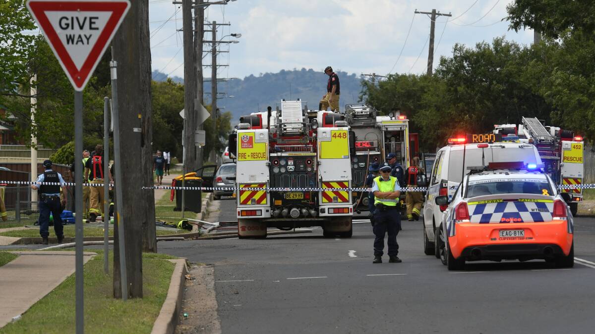 A man has been charged after the Warral Road fire on Thursday. 