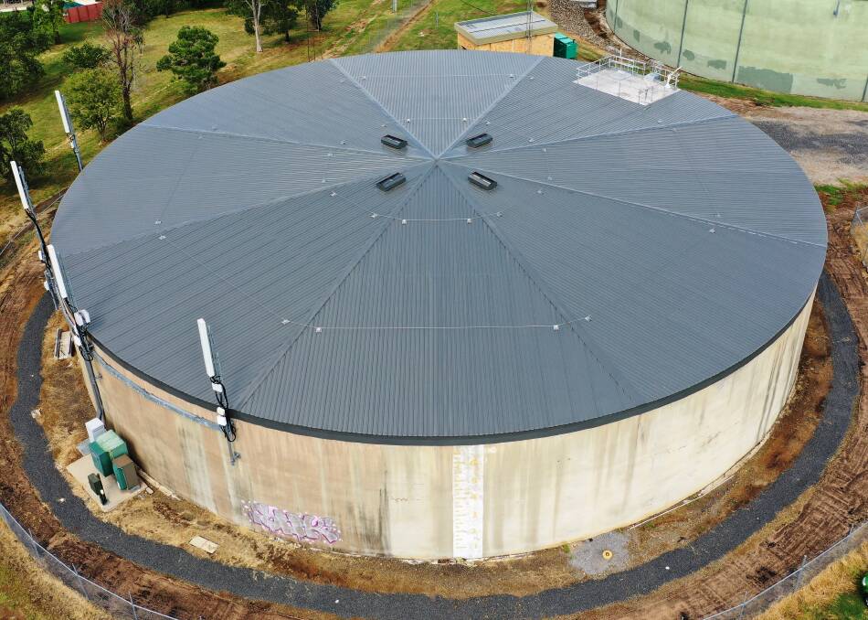 ROOF RE-DONE: A new roof was part of the refurbishment after it was damaged in a storm in December 2018. Photo: Tamworth Regional Council 