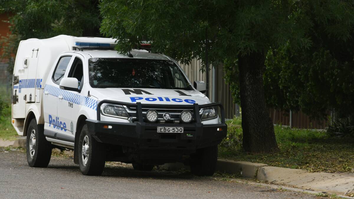 INVESTIGATIONS: Police remained at the scene on Thursday morning. Photo: Gareth Gardner